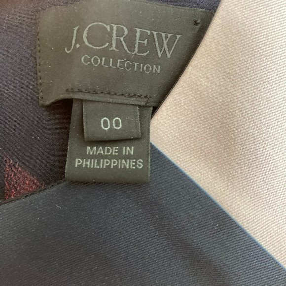 JCrew Collection Multicolor Fit and Flare Dress - Picture 4 of 9